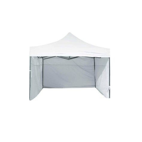 Toldo Plegable 3x3mts con Pared - BLANCO-1
