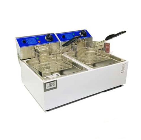 Freidora Eléctrica  2 Depositos de 5.5 Lts-0