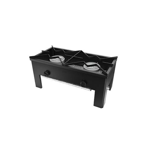 Anafe 2 Platos Bajo 43x43 Cm-0