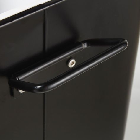 Cooler Retro Metálico Negro 60 Litros BOZZO-5