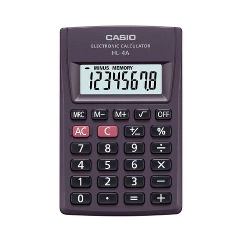 Calculadora Bolsillo Casio HL-4A-0