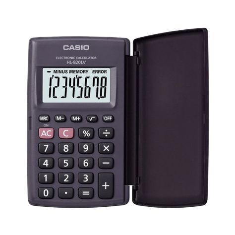 Calculadora Bolsillo Casio HL-820LV-BK-0