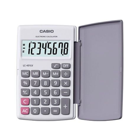 Calculadora Bolsillo Casio LC-401LV-WE-0