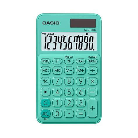 Calculadora Bolsillo Casio SL-310UC-GN-N-DC-0