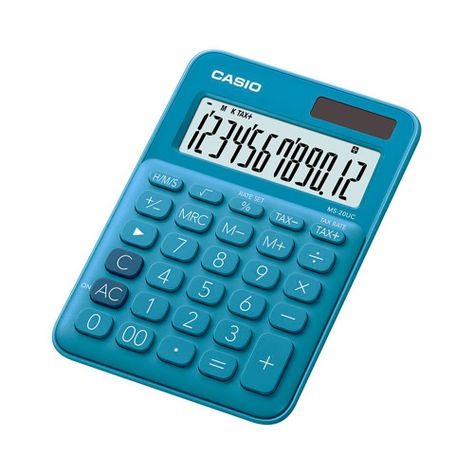 Calculadora Escritorio Casio MS-20UC-BU-0