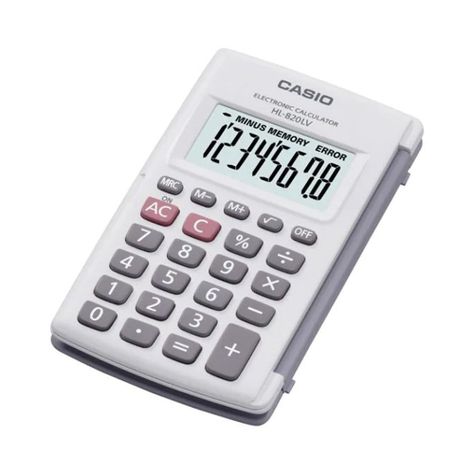 Calculadora Bolsillo Casio HL-820LV-WE-W-DP-0