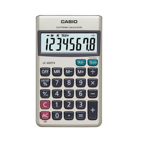 Calculadora Bolsillo Casio LC-403TV-0