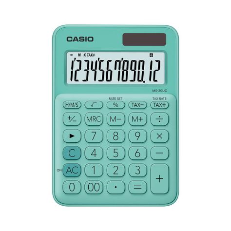 Calculadora Escritorio Casio MS-20UC-GN-0