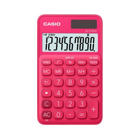Calculadora Bolsillo Casio SL-310UC-RD-N-DC-0