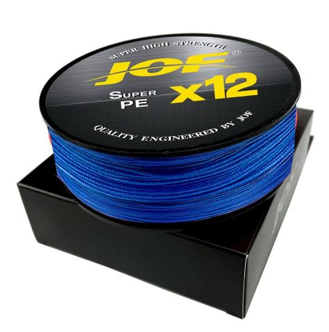 Hilo de pescar Multifilamento Jof de12 Hebras 0.18mm 300m-0
