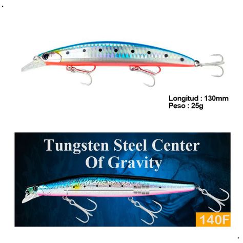 Señuelo De Pesca Flotante Minnow, 25g, Lenguado, Corvina-2
