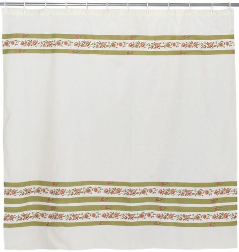 Cortina de baño 200x 200 crudo flores-0