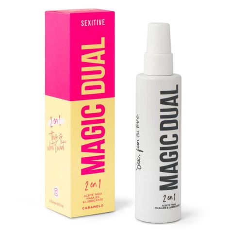 Magic Dual Caramelo - Aceite para masajes & Lubricantes.-0