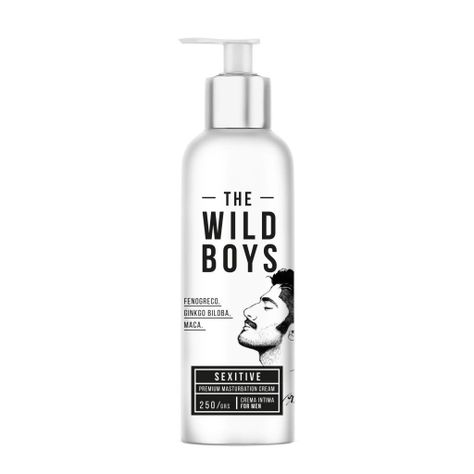 Crema de masturbación The Wild Boys Ginkgo & Maca-1