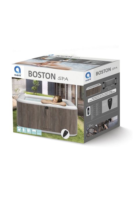 Hot Tub Inflable Avenli Boston Temperado 3 Personas-6