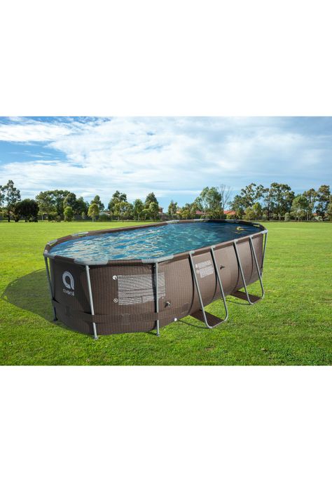 Piscina Estructural Ovalada + Filtro Avenli 4.27x2.75x1 m  11m3-4