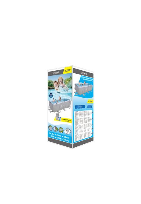 Piscina Estructural Rectangular Avenli 4x2x 0.99 m 7m3-2
