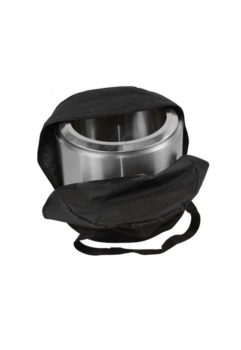 Brasero K-Fire + Base Kaltemp Sin Humo Acero Inoxidable-6