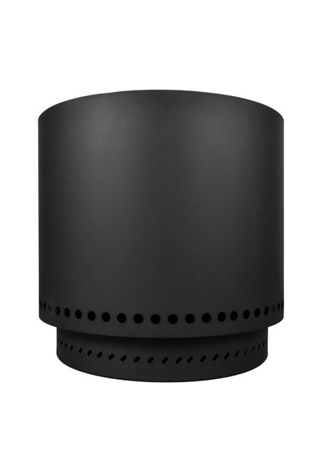 Brasero K-Fire Negro + Base Kaltemp Sin Humo Acero Inoxidable-0