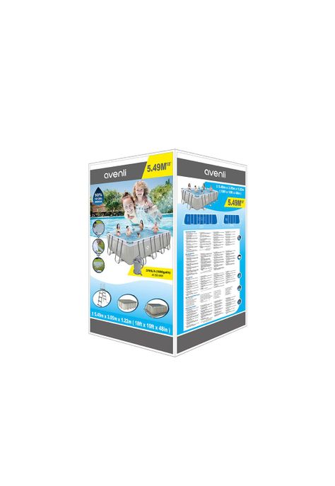 Piscina Estructural Rectangular Avenli 5.49x3.05 x1.22 m 20m3-3