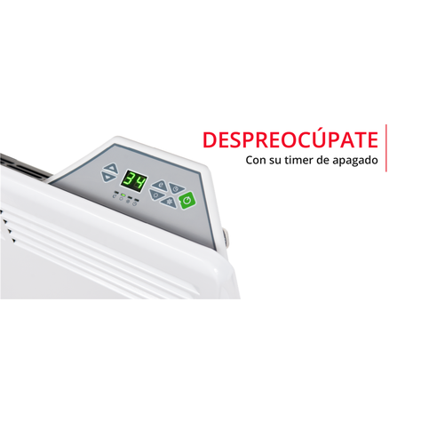 Estufa Calefactor Eléctrico Kaltemp Wally C 1500-3