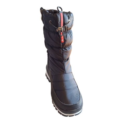 Bota Térmica Con Chiporro-Felpa Impermeable-1