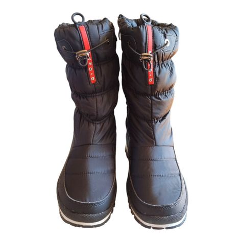 Bota Térmica Con Chiporro-Felpa Impermeable-2
