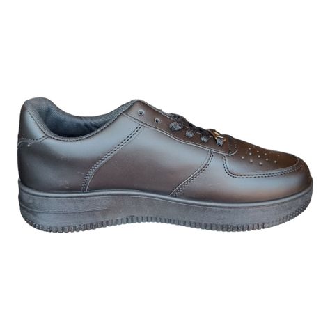 ZAPATILLA ESCOLAR UNISEX NEGRA-1