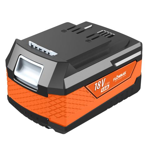 Batería Recargable 18volt 4ah Ion Litio, Marca Flowmak-0