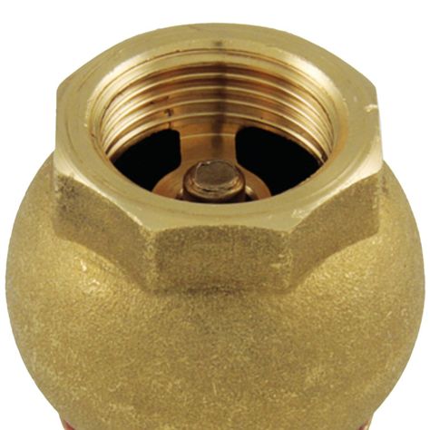 Valvula De Pie 2 1/2'' Metalica, Tiemme-1