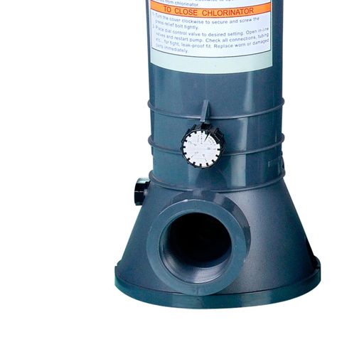 Clorador Dosificador de cloro en línea 2,5kg Flowmak-1