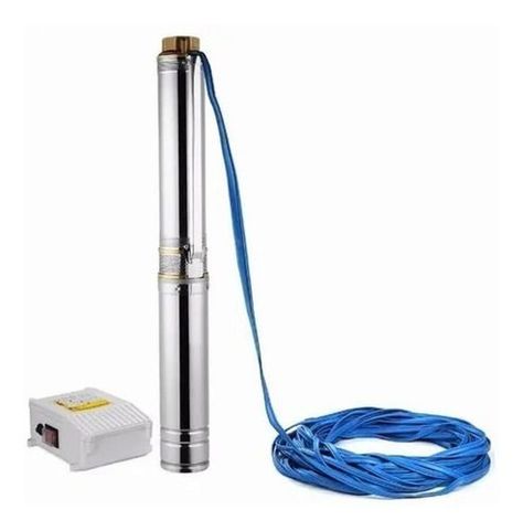 Electrobomba Sumergible Pozo Profundo 4puLG 1,5hp 102mts Leo-0