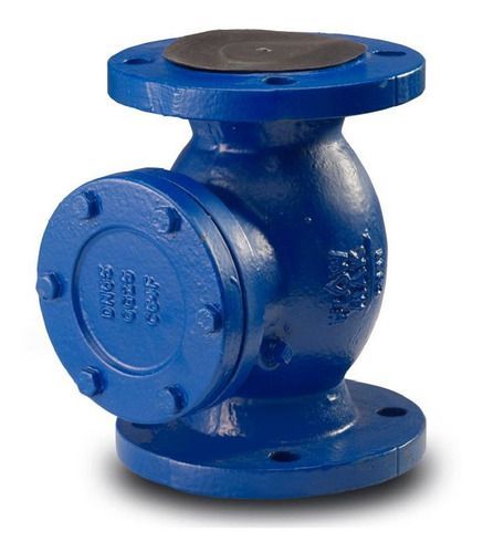 Válvula De Retención 2 1/2 Chapaleta Fe Pn16, Flowmak-0