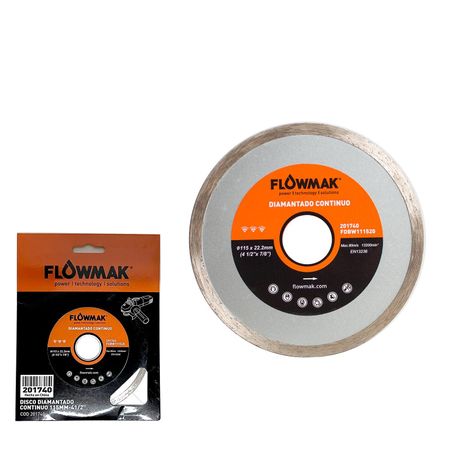 Disco diamantado 4.5" continuo Flowmak-0