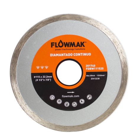 Disco diamantado 4.5" continuo Flowmak-1