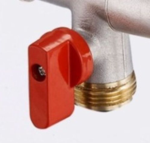 Llave De Jardín Con Doble Salida 1/2-1