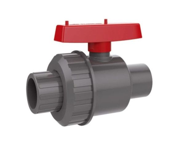Válvula De Bola Pvc-u 40mm. Cementar-1