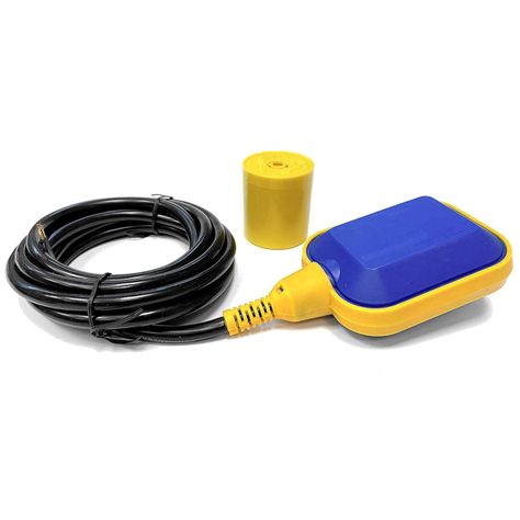 Interruptor De Nivel 10mts Marca Mac3 220v 15a Pvc-0
