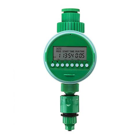 Llave doble 1/2 más programador de riego-4