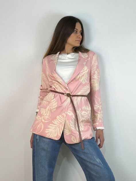BLAZER RECTO ESTAMPADO -3