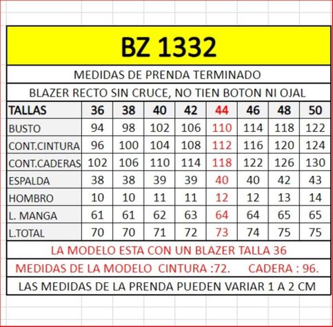 BLAZER RECTO ESTAMPADO -4