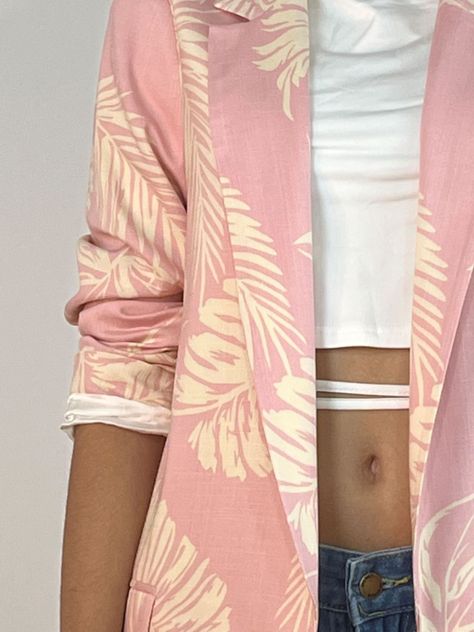 BLAZER RECTO ESTAMPADO -2