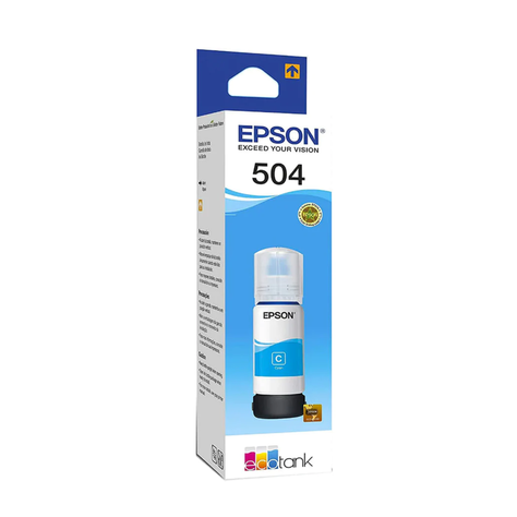 Botella de Tinta Cian T504-3