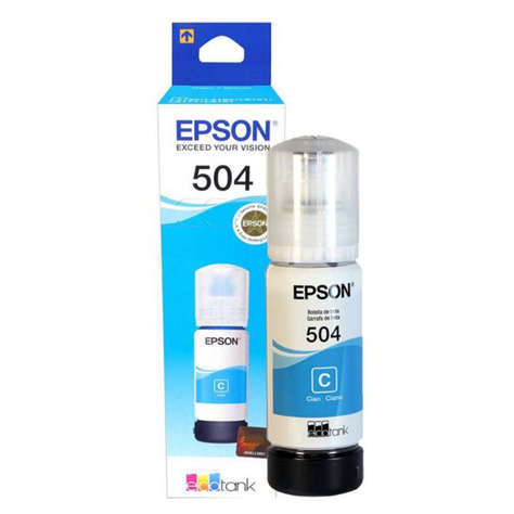 Botella de Tinta Cian T504-2