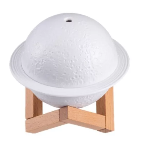 Humidificador Aire Difusor Lámpara Saturno-0