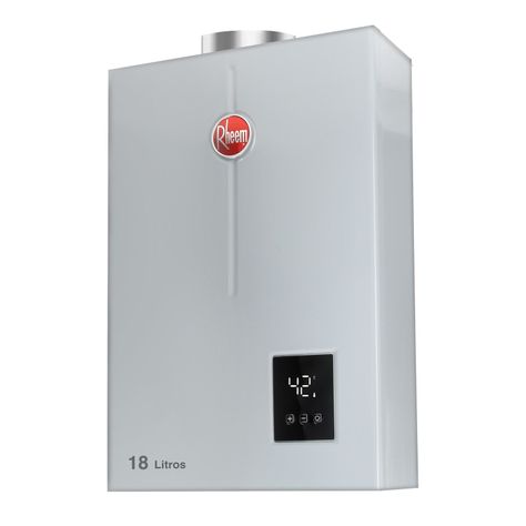 Calefont 18 litros Gas licuado Tiro forzado Rheem-1