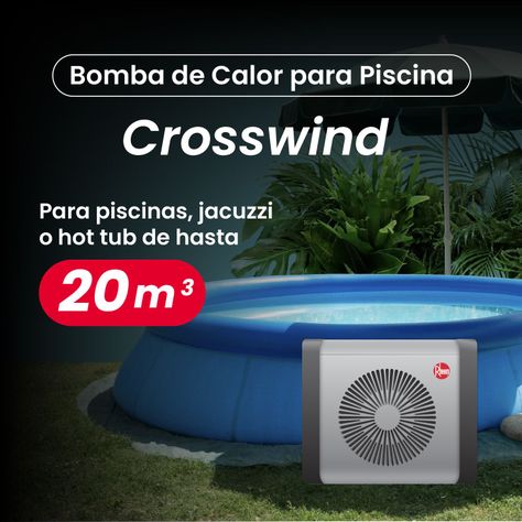 Bomba De Calor Piscina Crosswind 20m3 Rheem-5