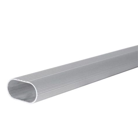 Barra Closet Ovalada 300 cm hbt Aluminio-0