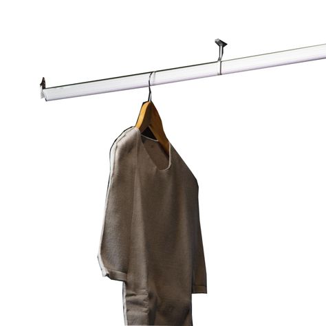 Pack Barra Closet 1500 mm más soportes hbt Aluminio-0