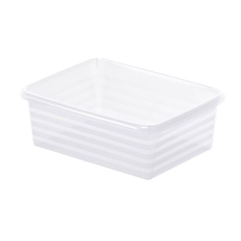 Caja Linus A6 19x6x14 cm ROTHO Transparente-0